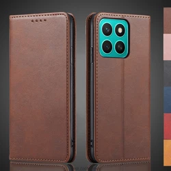 Magnetic attraction Leather Case for Huawei Honor X8C ABR-LX1/2/3 Holster Flip Cover Case Wallet Phone Bags Capa Fundas Coque