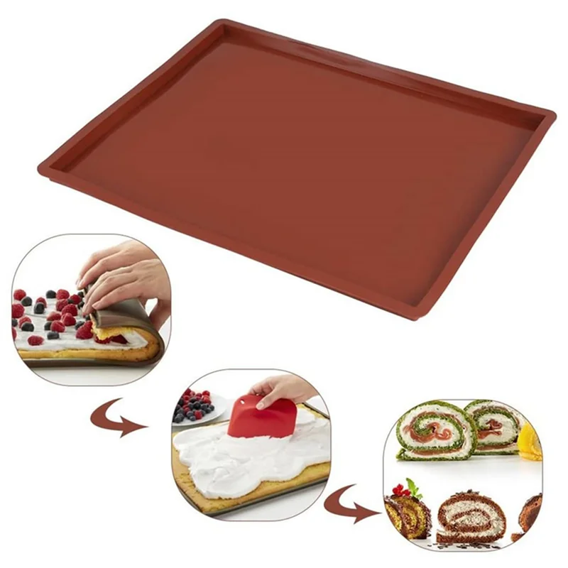 

T98C-Reusable Nonstick Silicone Dehydrator Trays, 5 Pack, For Jerky, Fruit, Meat, Herbs, Vegetables, Crackers