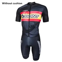 BONT racing Skinsuit Men’s speed Inline Roller Skate skinsuit Fast skating triathlon clothing ciclismo skating jumpsuit Cycling