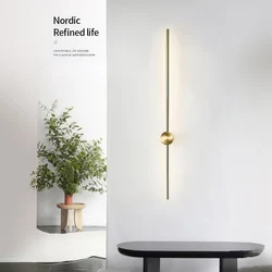 2/1 PCS Dimming Led Wall Lamp APP Remote Control 350° 85v-245v Nordic Long Wall Light Wall Sconce Home Decor For Bedroom Living