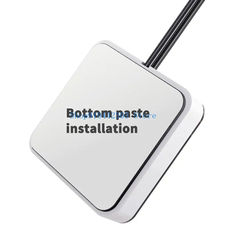 652F Computer Desktop Computer Power Switches Mobile Switches Button ON Off Button for Household,Office USB3.0/2.0 Port