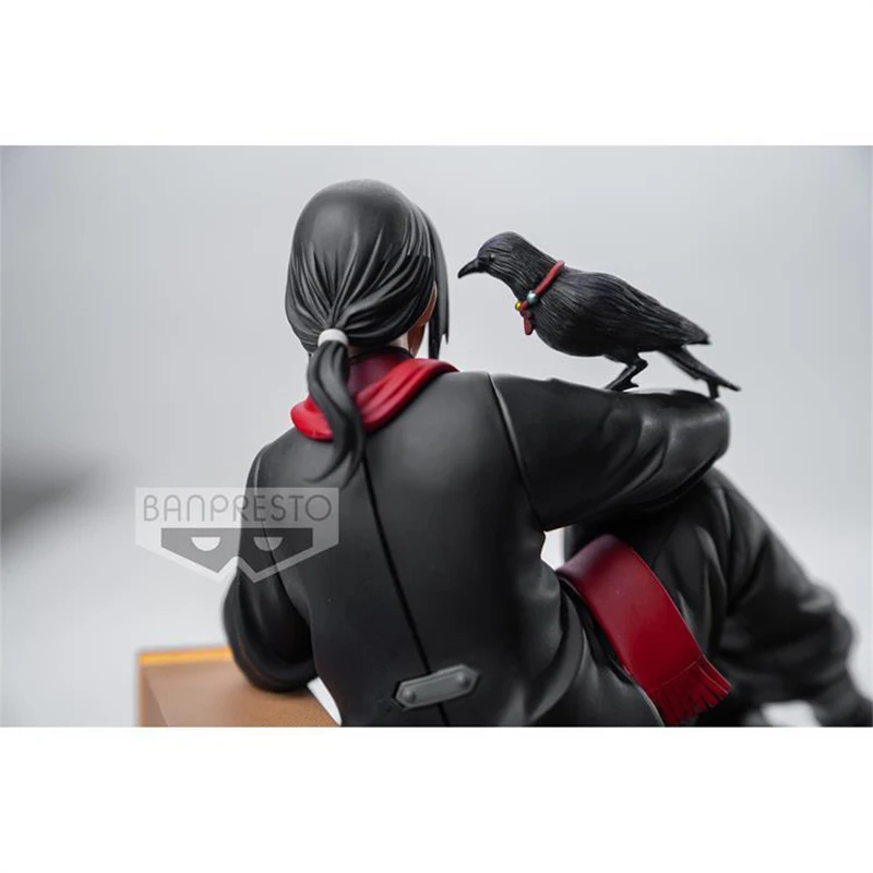 100 % Original auf Lager Bandai Naruto Shippuden Stylist Fotograf Uchiha Itachi Charakter Sammlerstück Modell Statue Spielzeug Geschenk