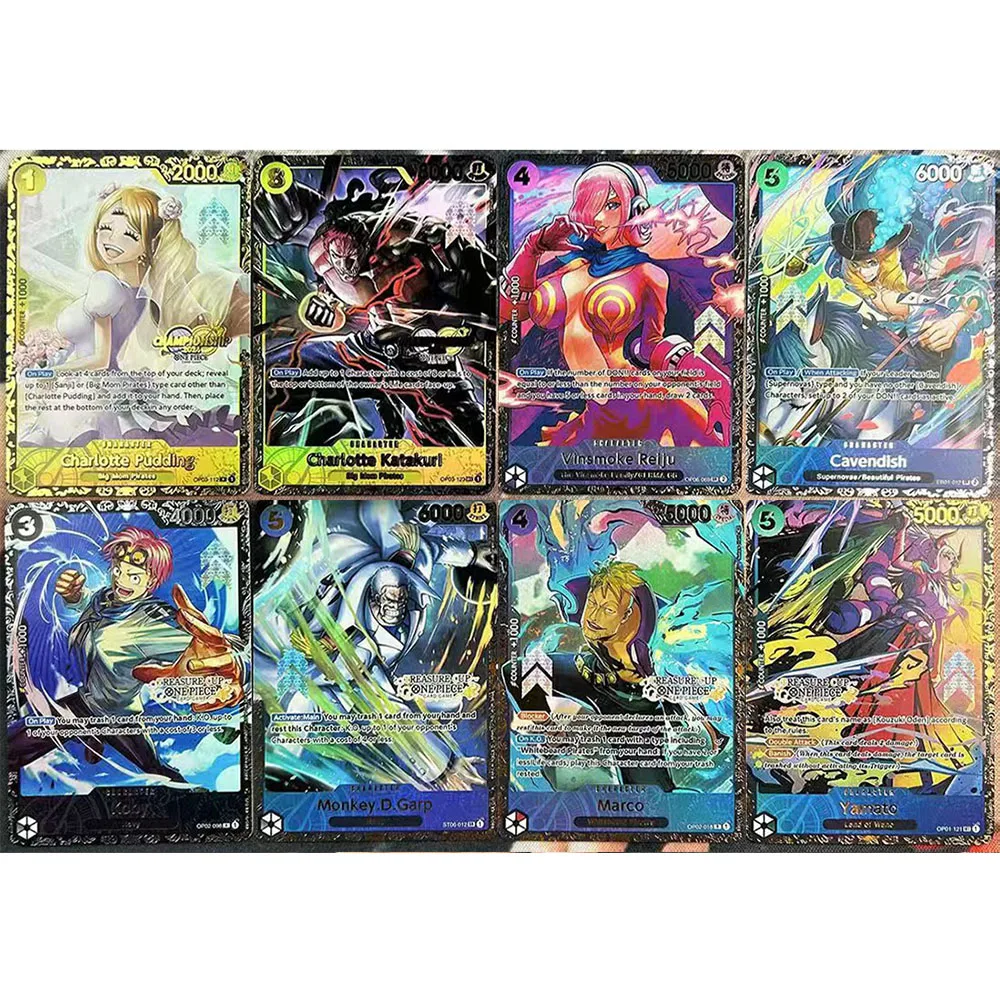 Anime One Piece DIY ACG Nico Robin Boa Vivi Hancock Luffy Boy Games Toys Battle Collectible Cards Birthday Gifts Board Game