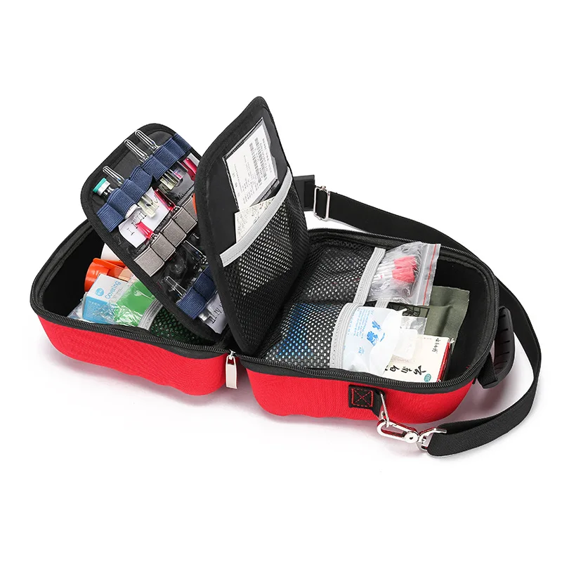 Kit médico portátil para exteriores, suministros médicos para el hogar, Kit de supervivencia, Kit de primeros auxilios táctico, Kit de suministros