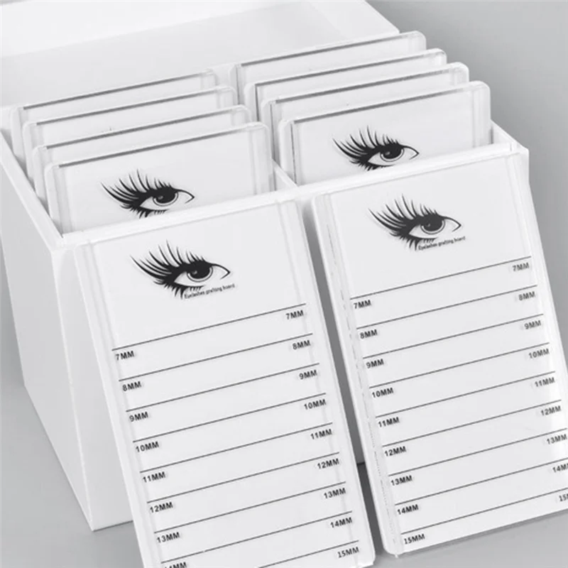 

10 Layers Eyelash Storage Box Makeup Organizer Eyelash Glue Pallet Lashes Holder Grafting Eyelash Extension Tool