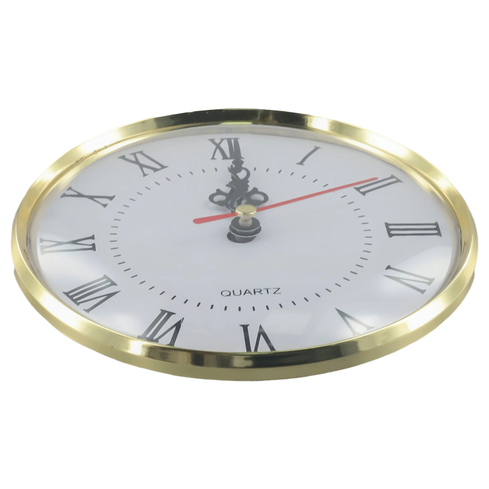 Round Clock Insert Arabic Numeral Quartz Movement Roman Bedside Antique Watch Desk Decoration Table DIY Parts 130MM