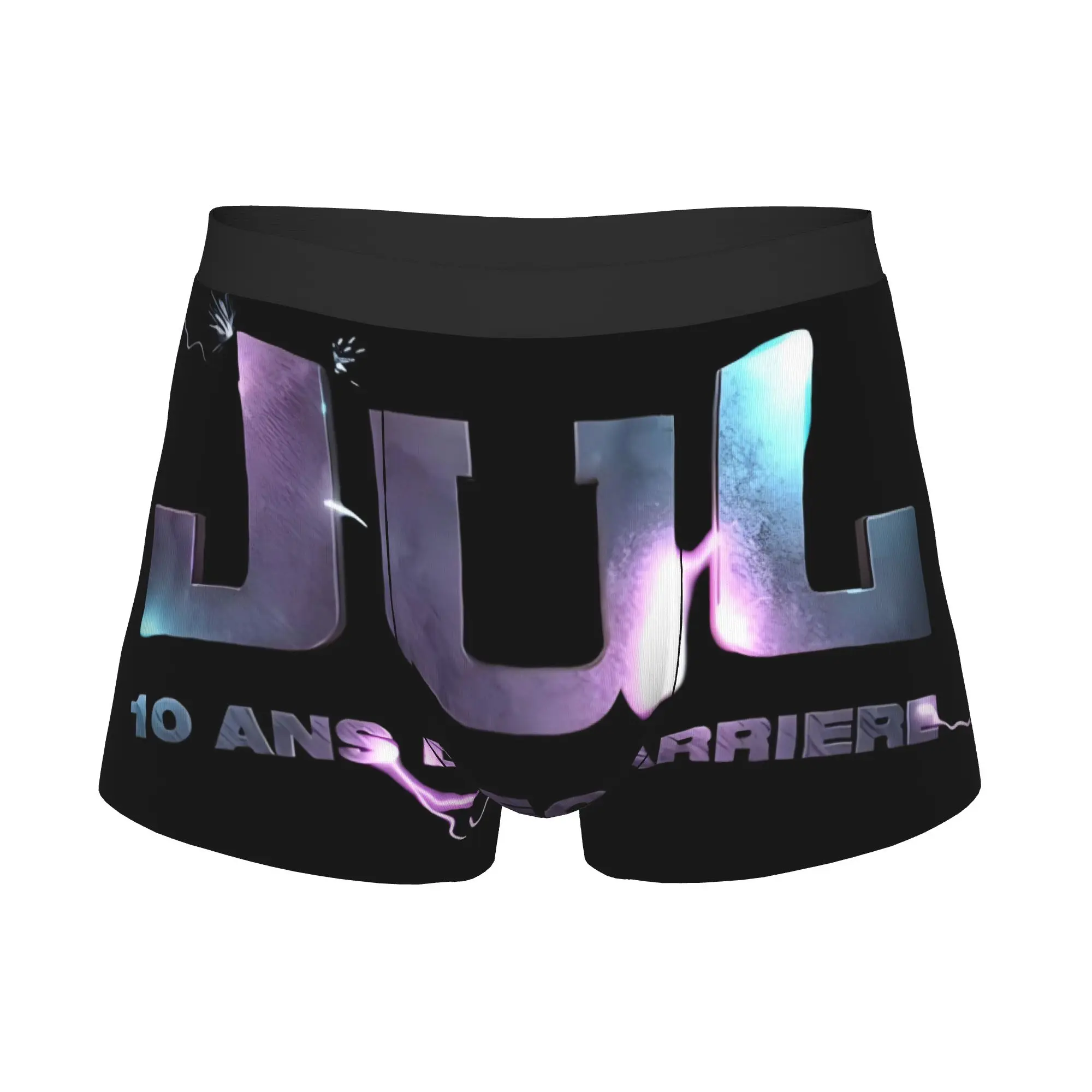 Rap Music Jul  Boxers Shorts Men's French Singer Briefs Underwear Funny Underpants