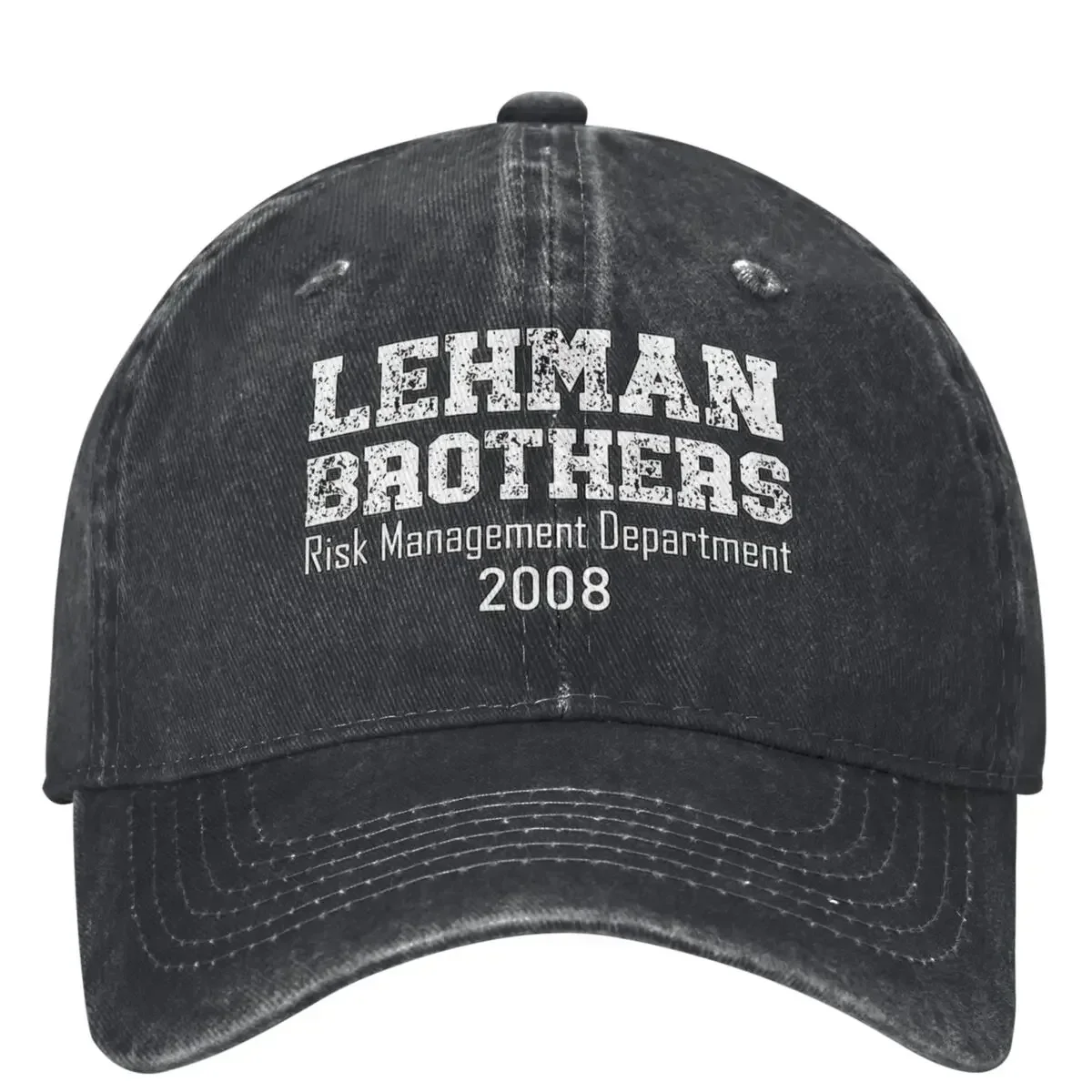 Lehman Brothers Casual Baseball Cap Spring Risk Management Department 2008 Trucker Hat Sun Visor Outdoor Sports Hip Hop Hats