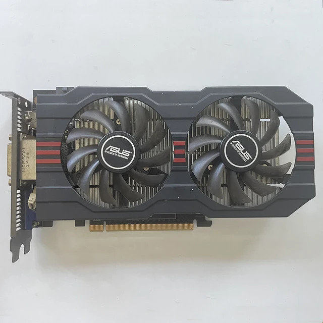 Asus GTX750TI-OC-2GD5,gtx750ti 2g ddr5 2 * dvi 1 * hdmi 1 * vga 6pinグラフィックカード用のオリジナルの中古ビデオカード  - AliExpress