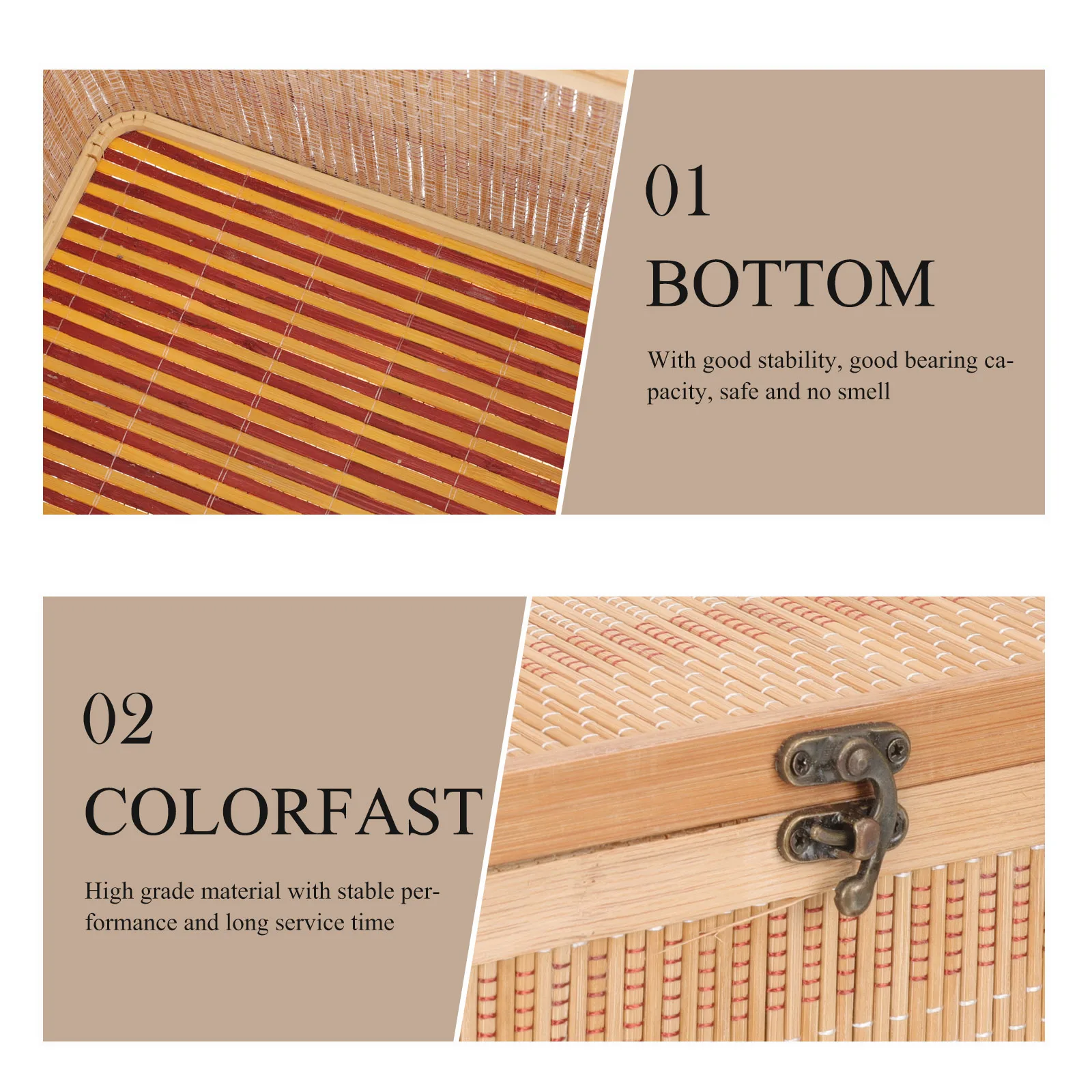 

Bamboo Basket Gift Box Egg Handle Wicker Moon Cake Baskets Weaving Storage Food for Packing