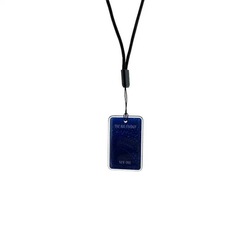 Velvet bag terahertz chip bioenergy card pendant