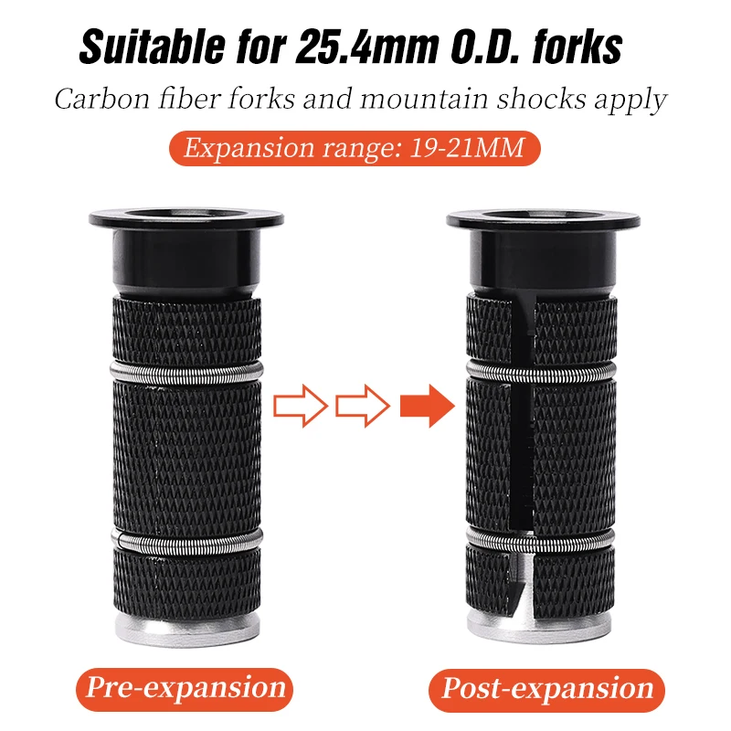 Bicycle Front Fork Flower Core Aluminum Alloy Special Extended Expansion Sunflower Hanging Core Screw Accessories
