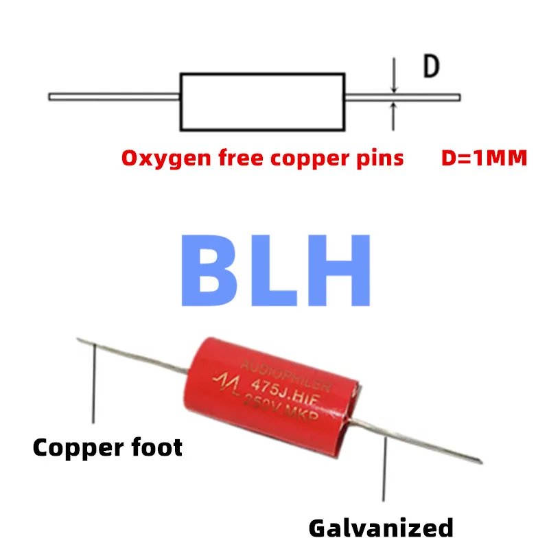 2 قطعة المتكلم مقسم عالية لهجة Poleless MKP مكثف 250 فولت 4 فائق التوهج 405 4.7 فائق التوهج 475 فائق التوهج 5.6 565 فائق التوهج 6.8 685 فائق التوهج 8.2 10 فائق التوهج 825 12 فائق التوهج 106 #2