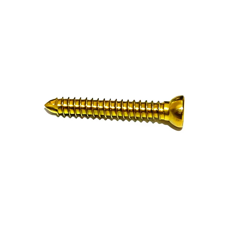 2.7mm Titanium Self-tapping Cortical Screw,Veterinary Orthopedics Implants,Pet surgical materials，Cat and Dog Medical