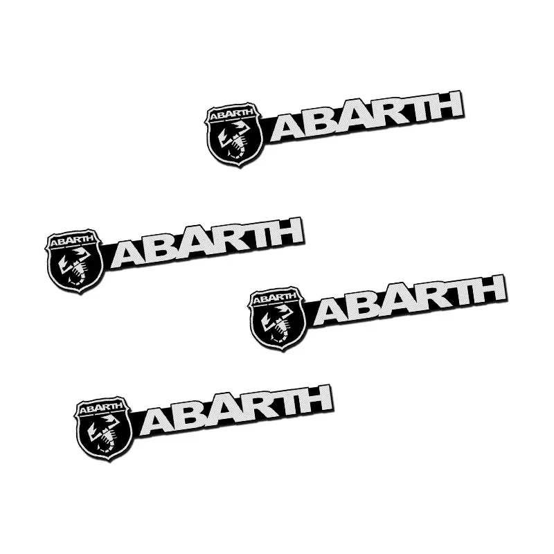 Car Speaker Audio Badge Stereo Emblem Sticker for Fiat 500 500x 124 Punto Panda Ducato Bravo Tipo Barchetta Brava Abarth 595 view 4