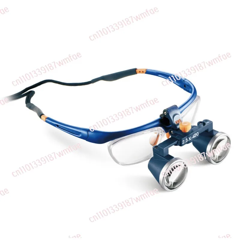 

FD-503G 2.5X/3.5X Two-way Screw Thread Loupe Binocular Galileo Frame Loupe Magnifier Glasses Work distance 420MM Y
