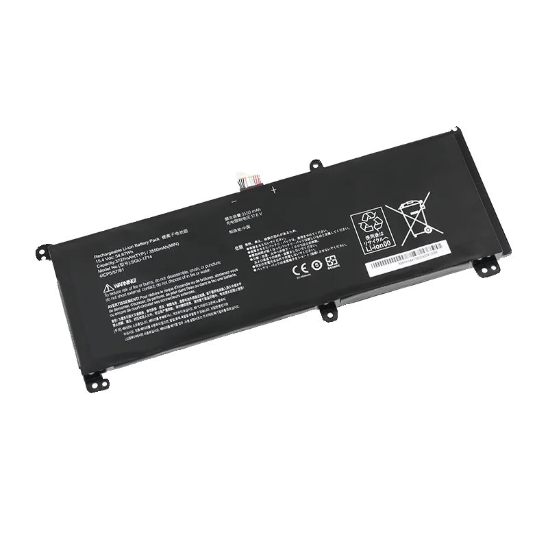 SQU-1609 Battery 11.49V 7560mAh For Hasee KINGBOOK T64 T65 T65C T66,ThundeRobot Dino-4K Dino-X5TA Dino-X6 Laptop Battery