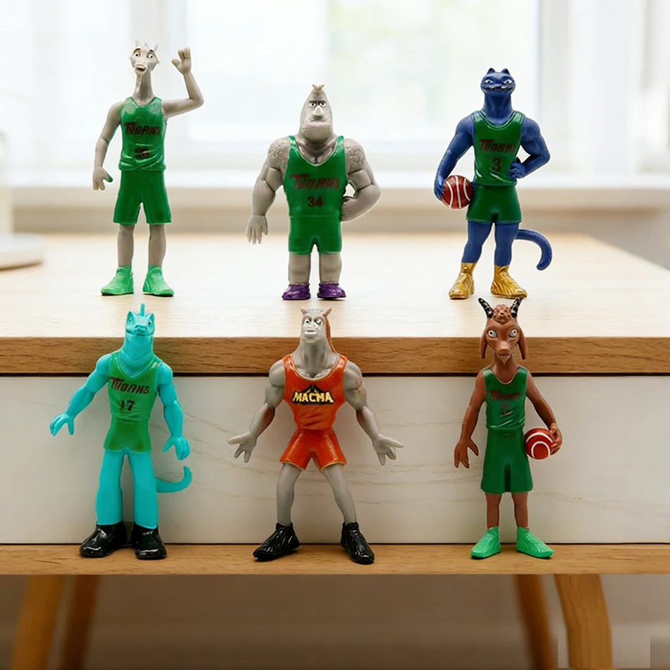 

Hot Gift Toy Anime Miracle Dream Team Cartoon Figures GOAT Cosplay Action Model Pvc Desktop Statue Ornament Collection Toys Kids