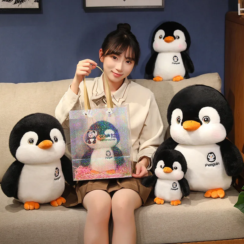 25cm 30cm 40cm 50cm Fat Penguin Throw Pillow Soft And Comfortable Cute Home Decoration Holiday Gift Send Friends And Family