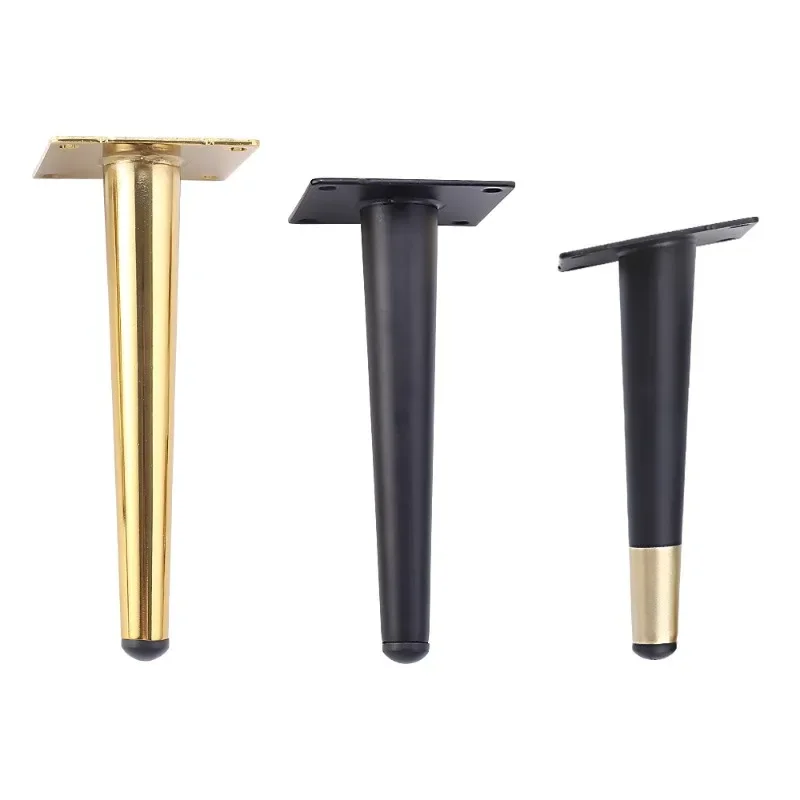 Furniture Diagonal Conical Support Sofa Foot Coffee Table TV Cabinet Iron Light Luxury Tab