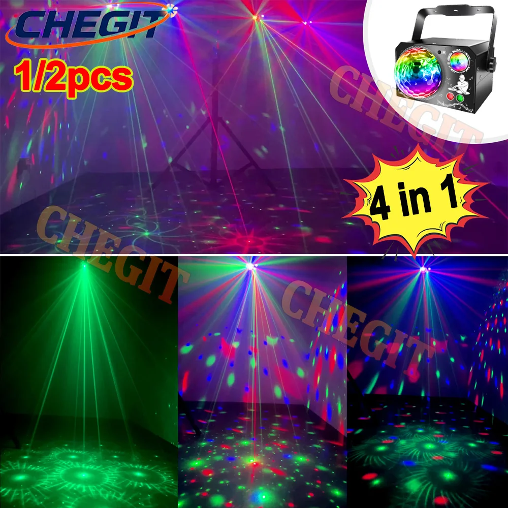 

НОВЫЕ сценические DJ вечерние огни, лазерный проектор, дискотека, голосовое управление, красные, зеленые, синие стробоскопы, клубные, семейные, праздники, Рождество