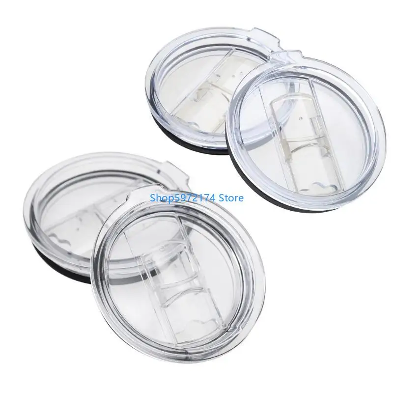 Y3NB Set of 2 20/30 OZ Leak-Proof Water Cup Lid Spill-Proof Travel Replacement Gift