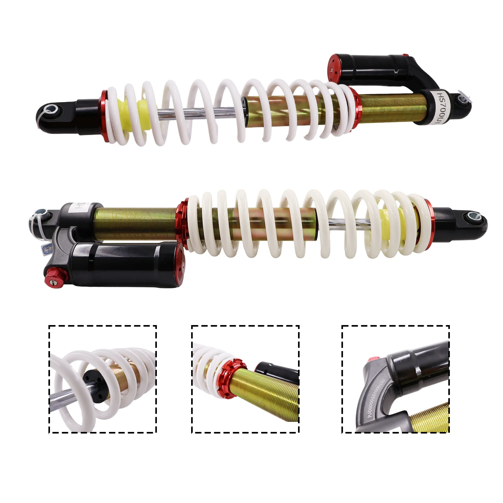 SSV ORV ROV UTV  Front Rear Shock Absorb Fit for Hisun 700cc HS700-7UTV OEM PJ00000521000100 52100-115S-0100 55100-115S-0100