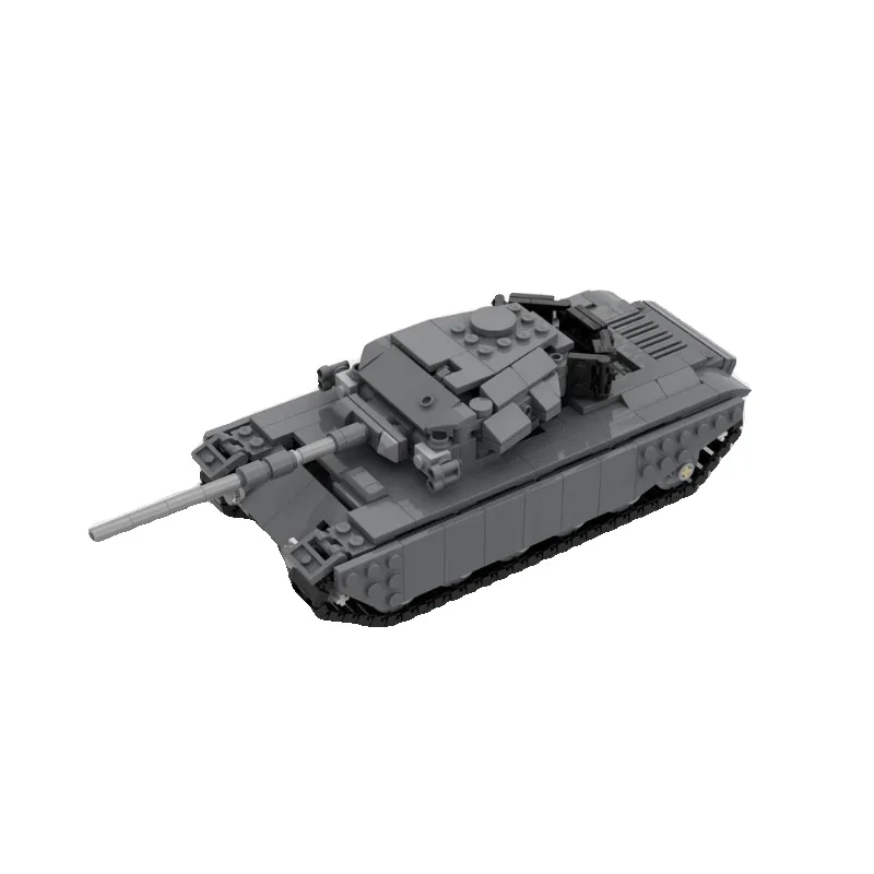 WW2 Military Weapon Model Building Bricks Centurion Mk 10 Tank Technology Modular Blocks Gifts Christmas Toys DIY Sets Assembly