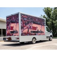 Outdoor P3 P4 P5 P6 P8 P10 Advertising Mobile LED Display Screen P6 Waterproof Vehicle Van Truck Mounted LED Digital Billboard