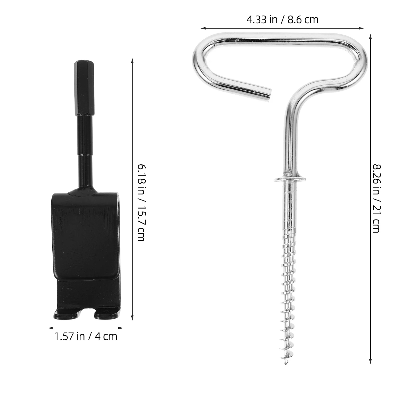 1 مجموعة الجليد مرساة أداة عدة اكسسوارات الشتاء العالمي معدات صيد الأسماك الجليد إعداد مستقر سهلة التركيب أوتاد الخيمة المراسي