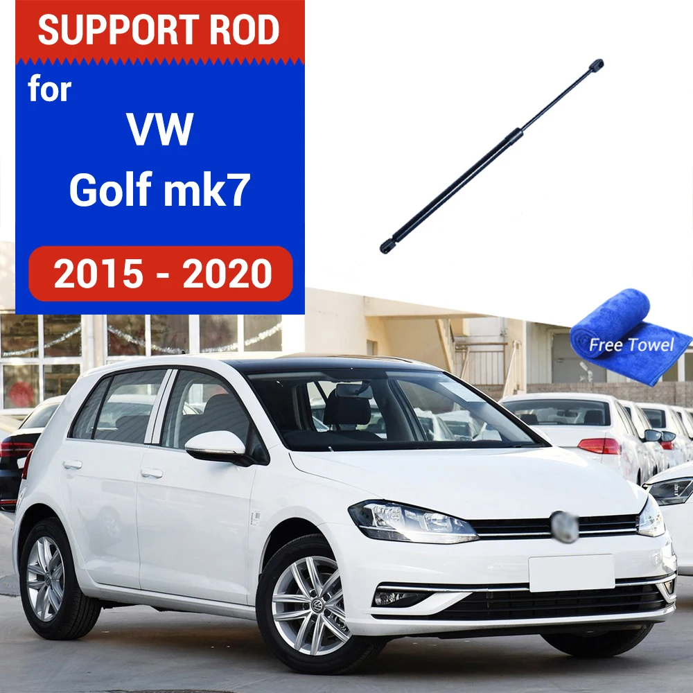 Car Exchange Hood Cover Lifting Support Strut Bar for VW Golf7 Golf 7 7.5 2014-2015 2016 2017 2020 Hydraulic Rod Damper Absorber