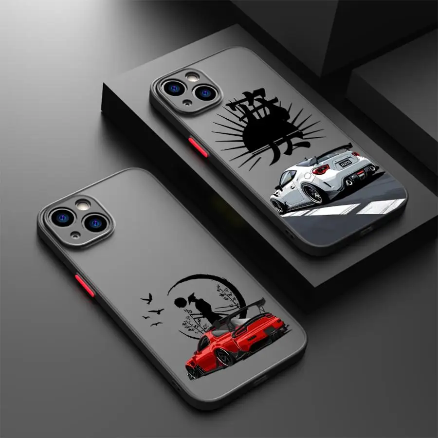

Funda Back Phone Cover Case for iPhone 17 Pro Max 7 8 SE 11 16 Plus 12 14 Air 13 Mini XS XR 15 Cool Dream Cars
