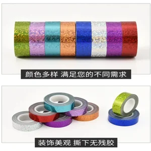 BOPP-FITA DOT PHIM PHIM, nhãn dán văn phòng văn phòng, ruy băng thảm, đỏ, đen, bạc 12 Ribbon Red Bán hàng chính - №10