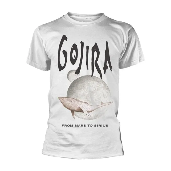 Erupting Volcano Scene Gojira Band Print T Shirt, Progressive Metal Fan Collectible Unisex Tee