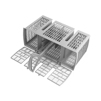 Köksförvaring Universal bestickkorg för Constructa, Kenmore för Siemens, Bosch, Maytag diskmaskiner Bestickkorg 8 best sales Dishwasher silverware basket - №1