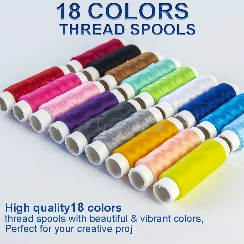 Mini Floral Sewing Kit Portable Travel Needle Thread Set with Scissors Tape Measure DIY Handwork Sewing Accessories 5