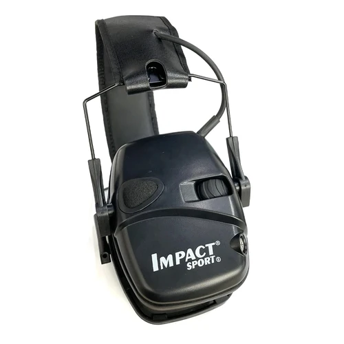 Imagen 2 del producto Orejera electrónica táctica para disparar al aire libre, auriculares antiruido para deportes al aire libre, amplificación de sonido de impacto, audición