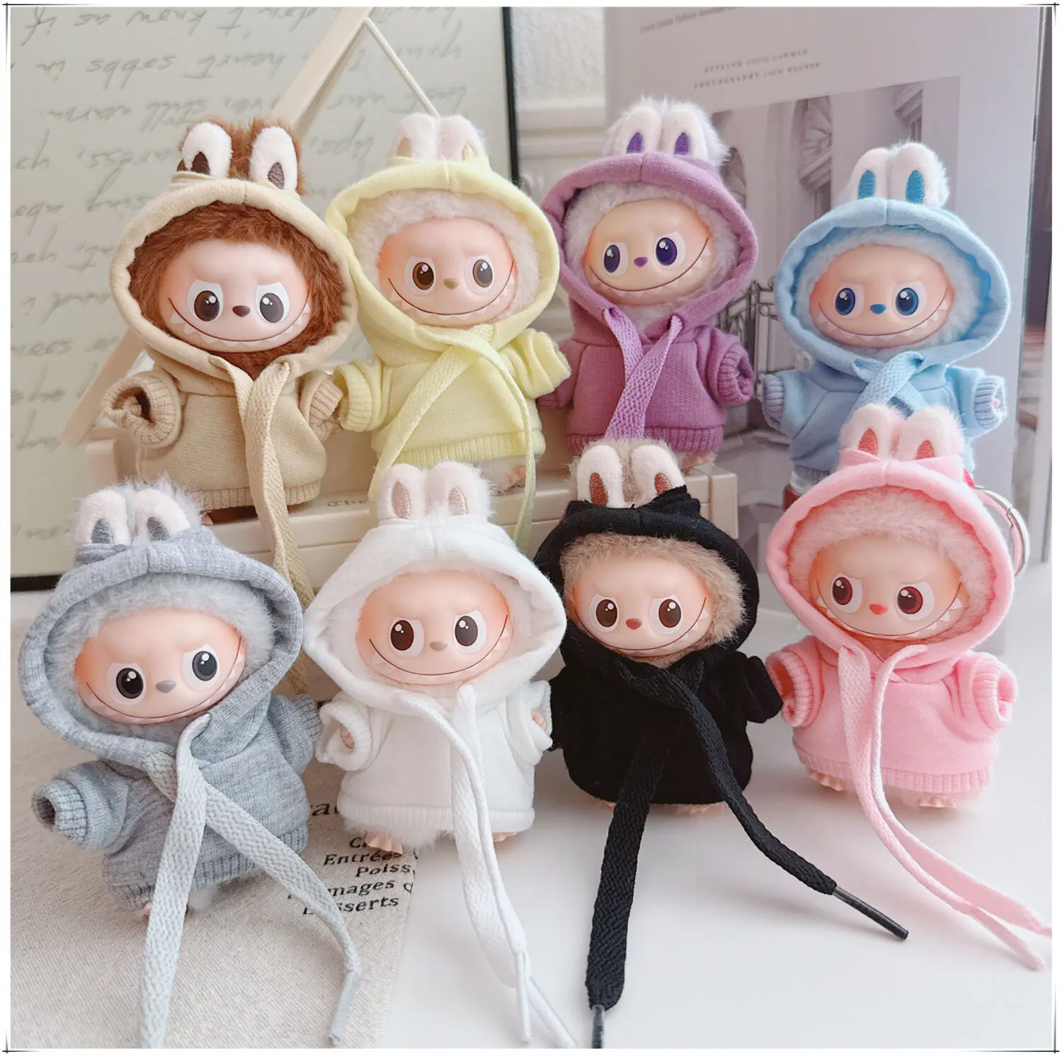 Felicette Per Bambole 10cm - Accessorio Abbigliamento Bambole - Felpa Semplice - Nuovo