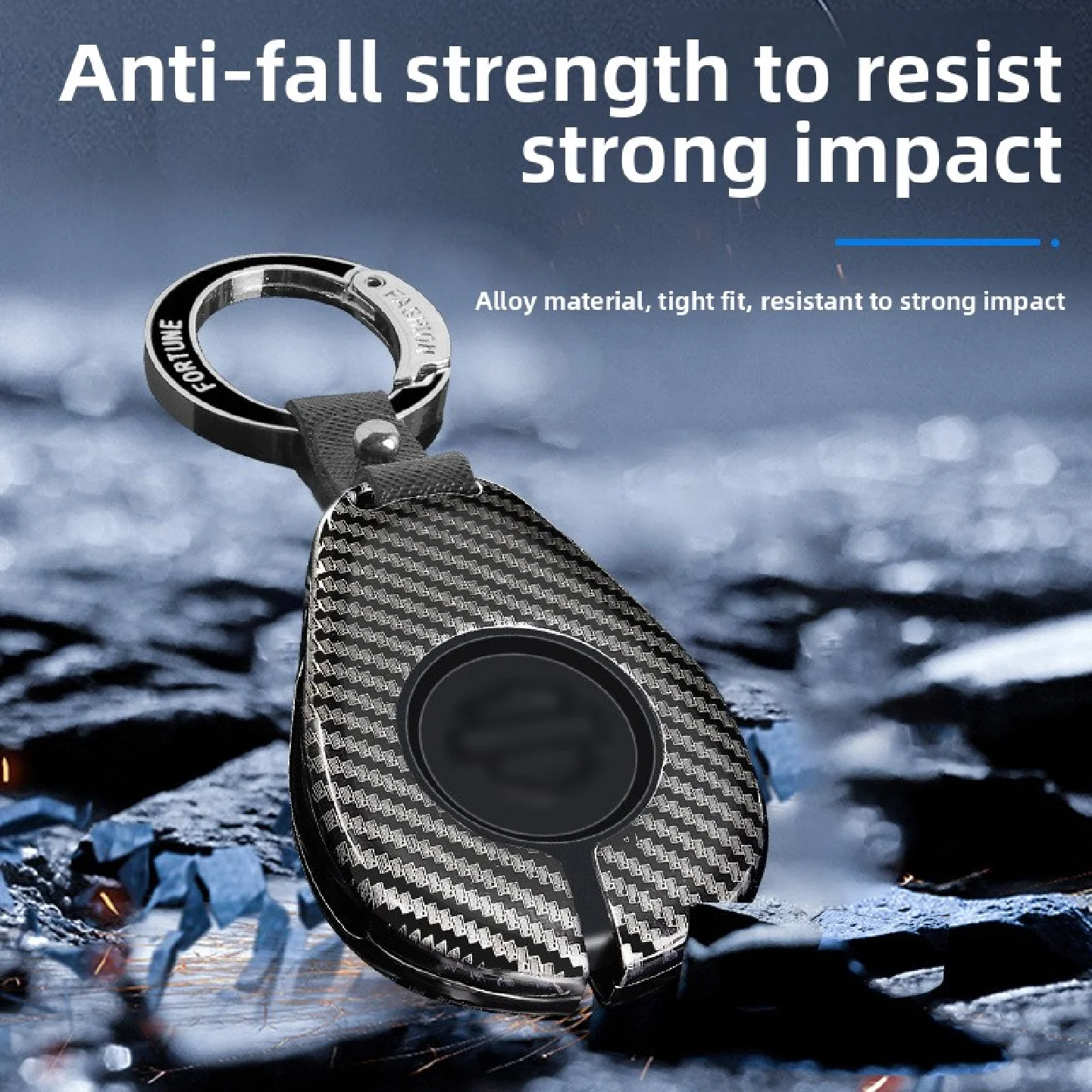 Metal Key Case Fob Cover For Harley Davidson X48 1200 Street Glide Keychain Holder Shell Car Accessories