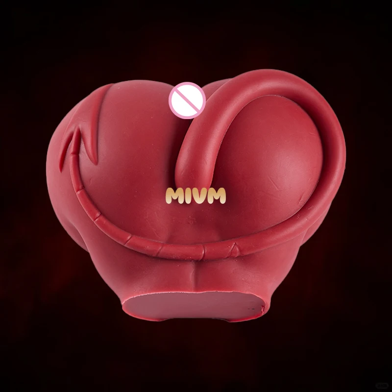 MIVM - Adult Male Sex Toy High Quality Silicone Hip Model Double Channel Jelly Hip Male Masturbation Airplane Cup Pocket Vaginal