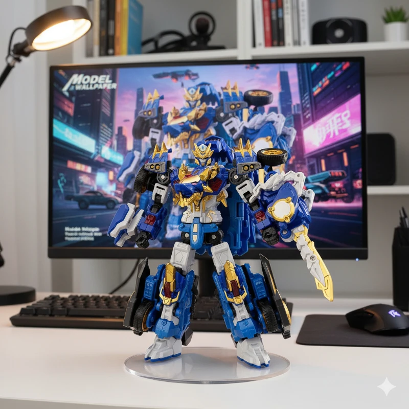 Nuevo Robot de deformación 2 en 1, juguete de 7 ''/18cm DIY, figura de acción de Anime de la Alianza transformadora, conjunto de juguetes, regalo de cumpleaños para niño, modelo coleccionable