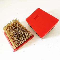 Brosse diamant de Francfort pour polir la meule, outil converasif, marbre, granit, carreaux de céramique, pierre de quartz