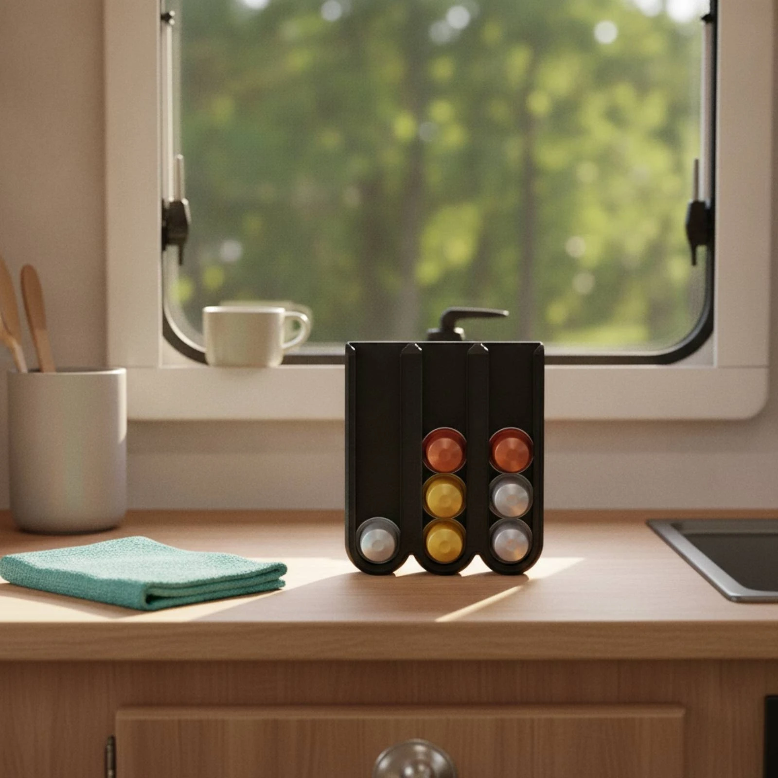Suporte Minimalista para Cápsu - Coffee Capsule Holder avaliação e preço