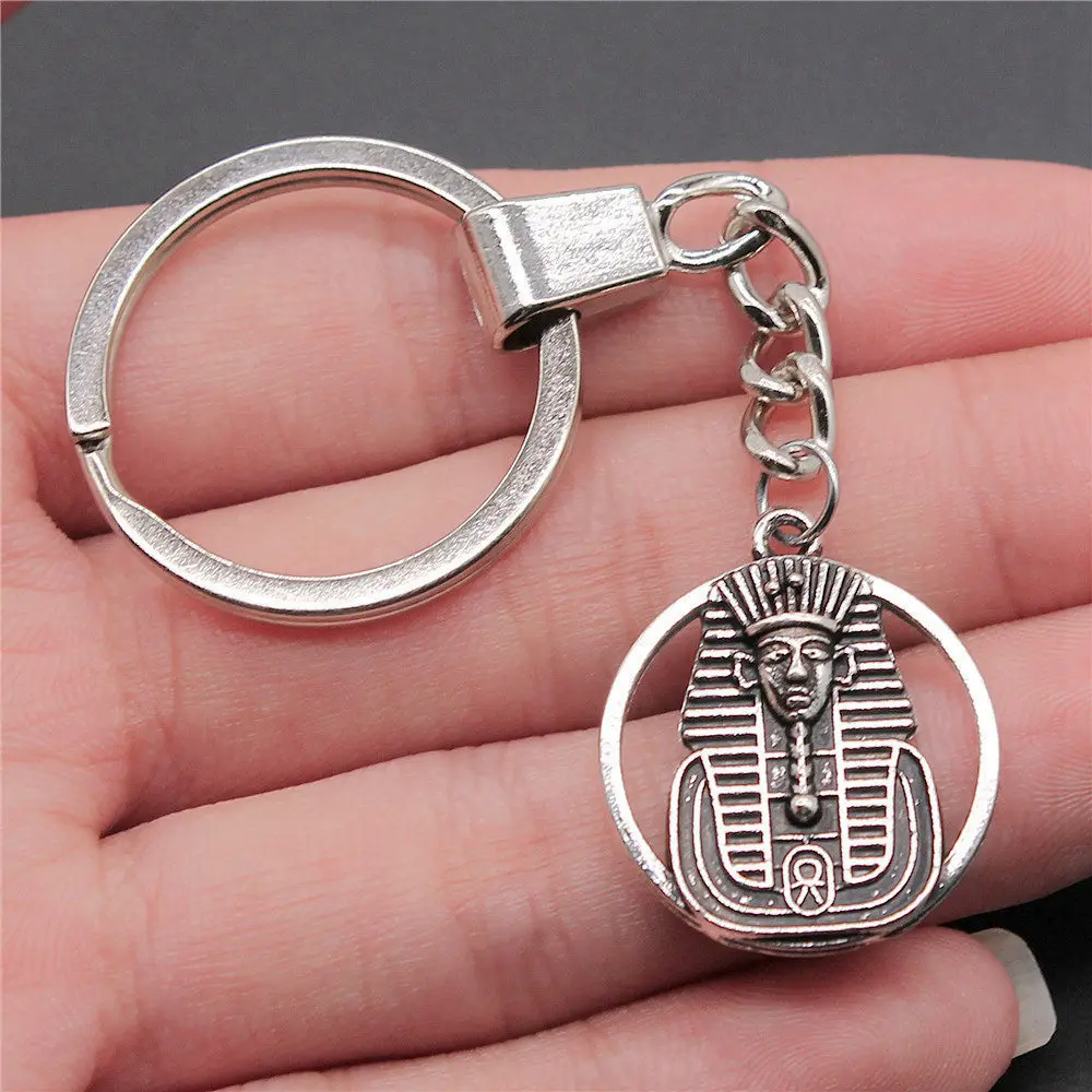 Key Rings 30Mm Chief Pharaoh Buddha New Jewelry