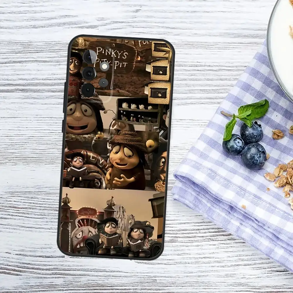 حافظة لهاتف سامسونج جالاكسي A13، A21s، A22، A31، A32، A52، A53، A71، A80، A91 غطاء هاتف أسود ناعم