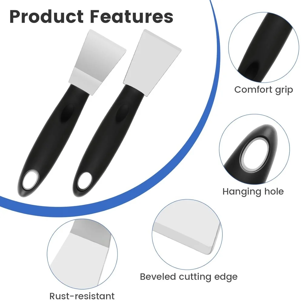 3D Printer Tool Removal Scraper Kit Curved For 3D Printing Resin Removal Model Stripping And Straight Edge