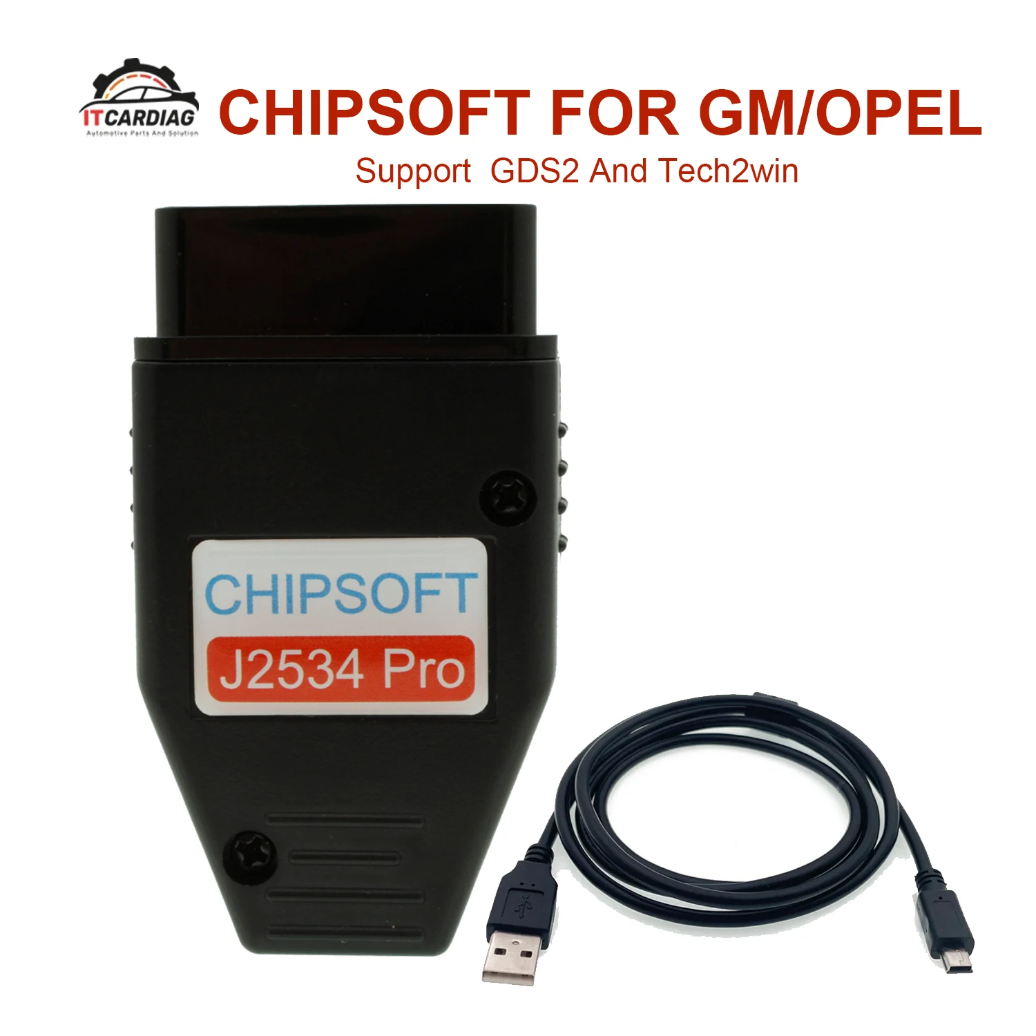 Chipsoft Pro VCI Diagnostic Cable for GM/OPEL Tech2WIN GDS2 Diagnostic Tool for GM GDS2 V2023.2.1 ECU BCM Programmer Scanner