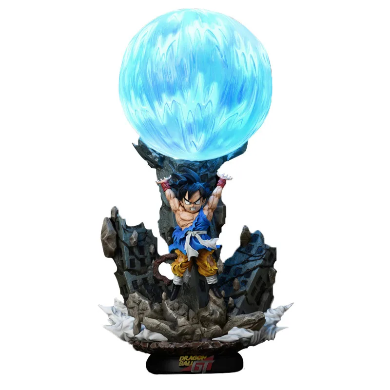 3Thunder GK Studio Dragon Ball GT Goku Spirit Bomb Resin 52cm Anime Figurine Model  Action Figure Statue Collection Toy Figma