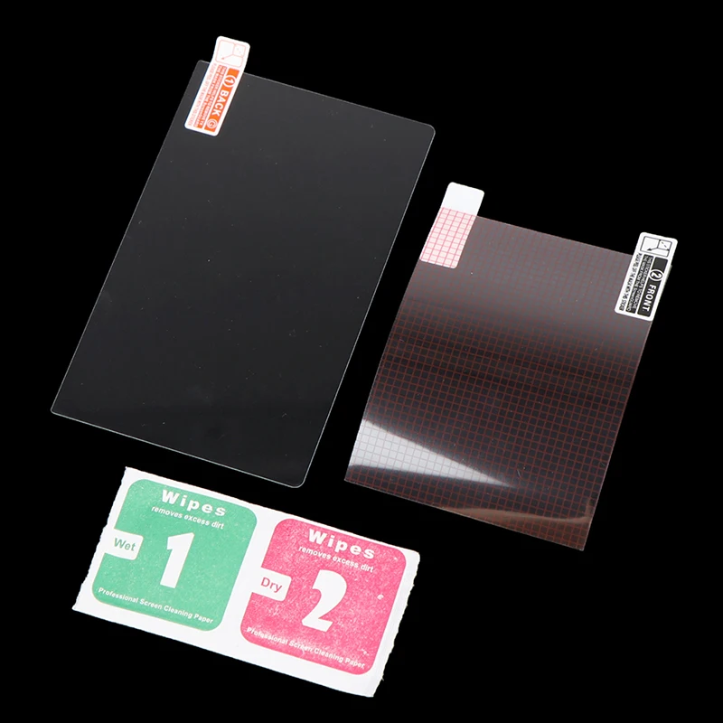 واقي شاشة خلفي شفاف لنيتندو ، غطاء زجاج مقسى ، 3DS XL LL