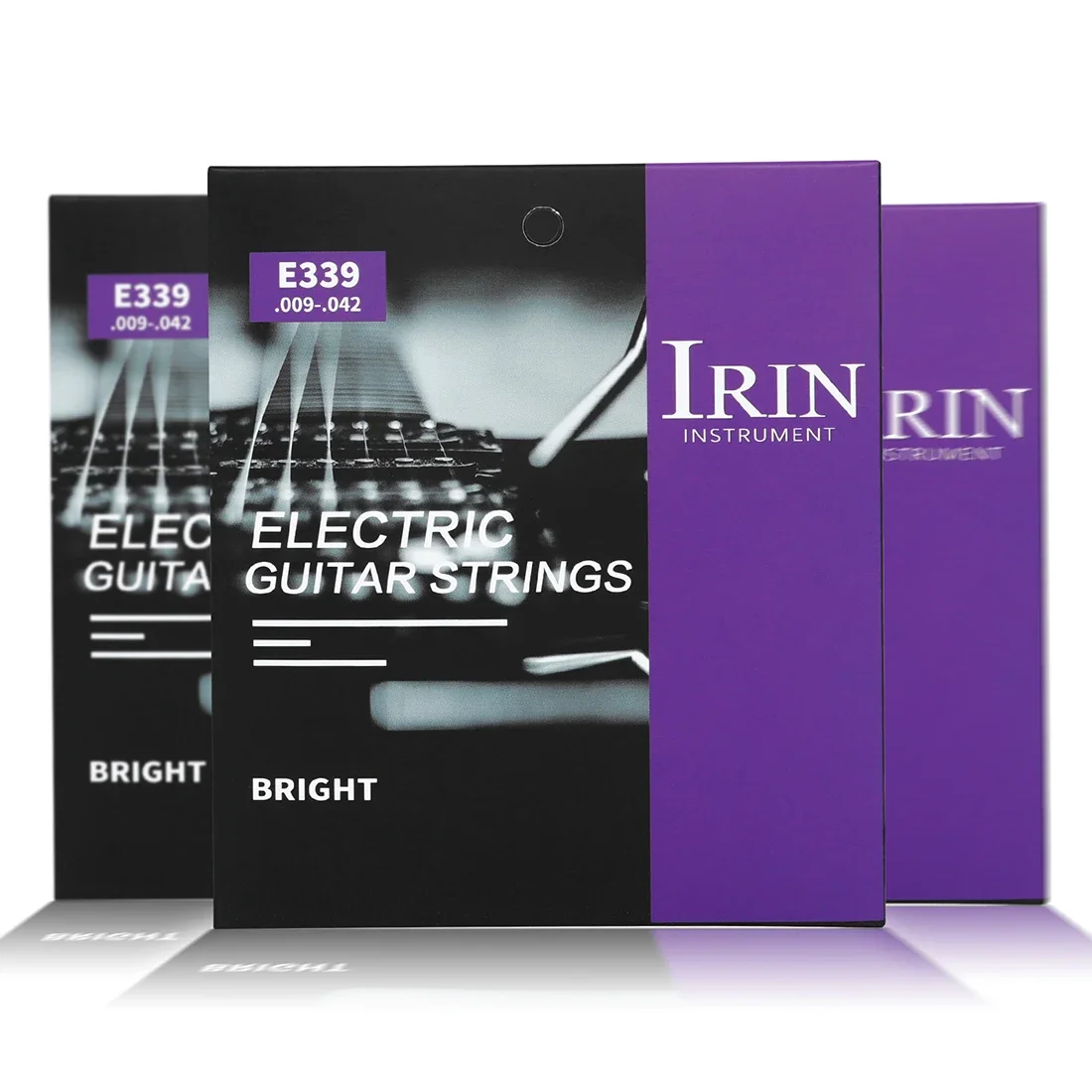 

IRIN E339 Electric Guitar Strings Nickel Steel Wound Hexagonal Alloy Electric Guitarra Strings Guitar Parts & Accessories